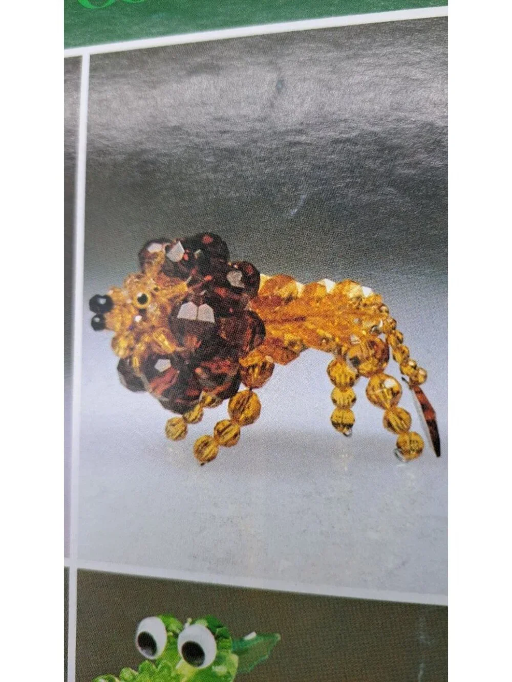 Vintage A Beaded Animal Collection Volume 1 & 2 Lot Craft Booklets Primo Crafts